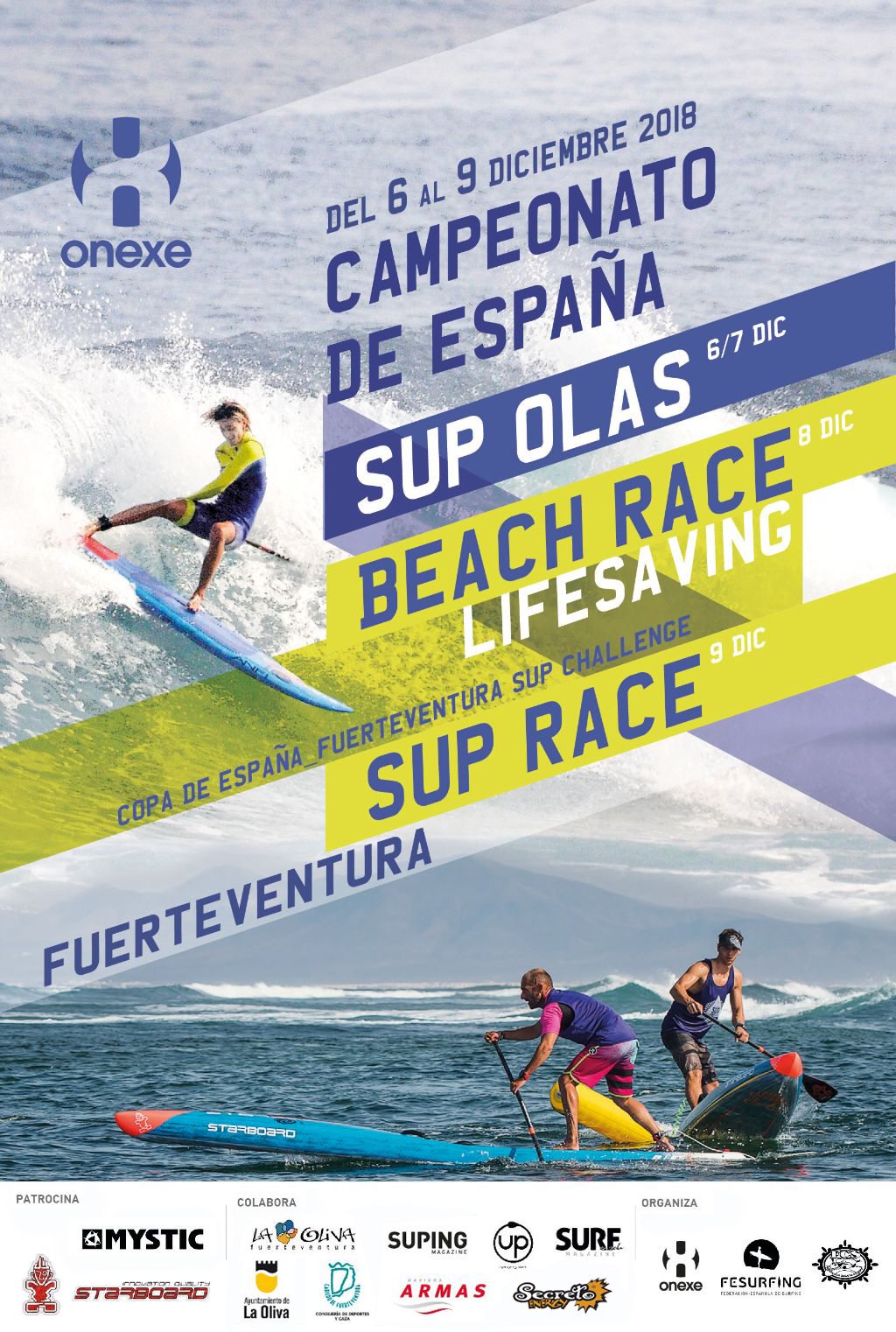 CAMPEONATO DE ESPAÑA FUERTEVENTURA SUP CHALLENGE  WAVES & RACE 2018 - Inscríbete