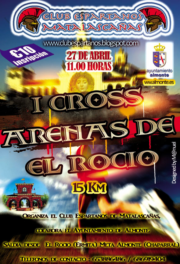 I CROSS ARENAS DE EL ROCÍO - Prijava