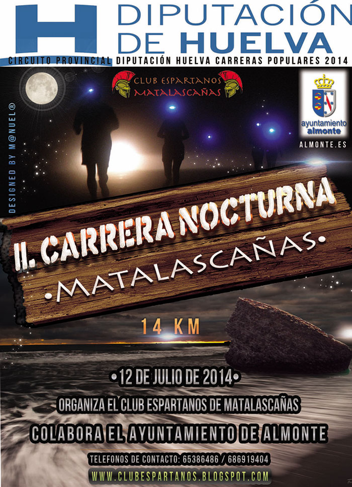 II CARRERA NOCTURNA PLAYA DE MATALASCAÑAS - Inscriu-te