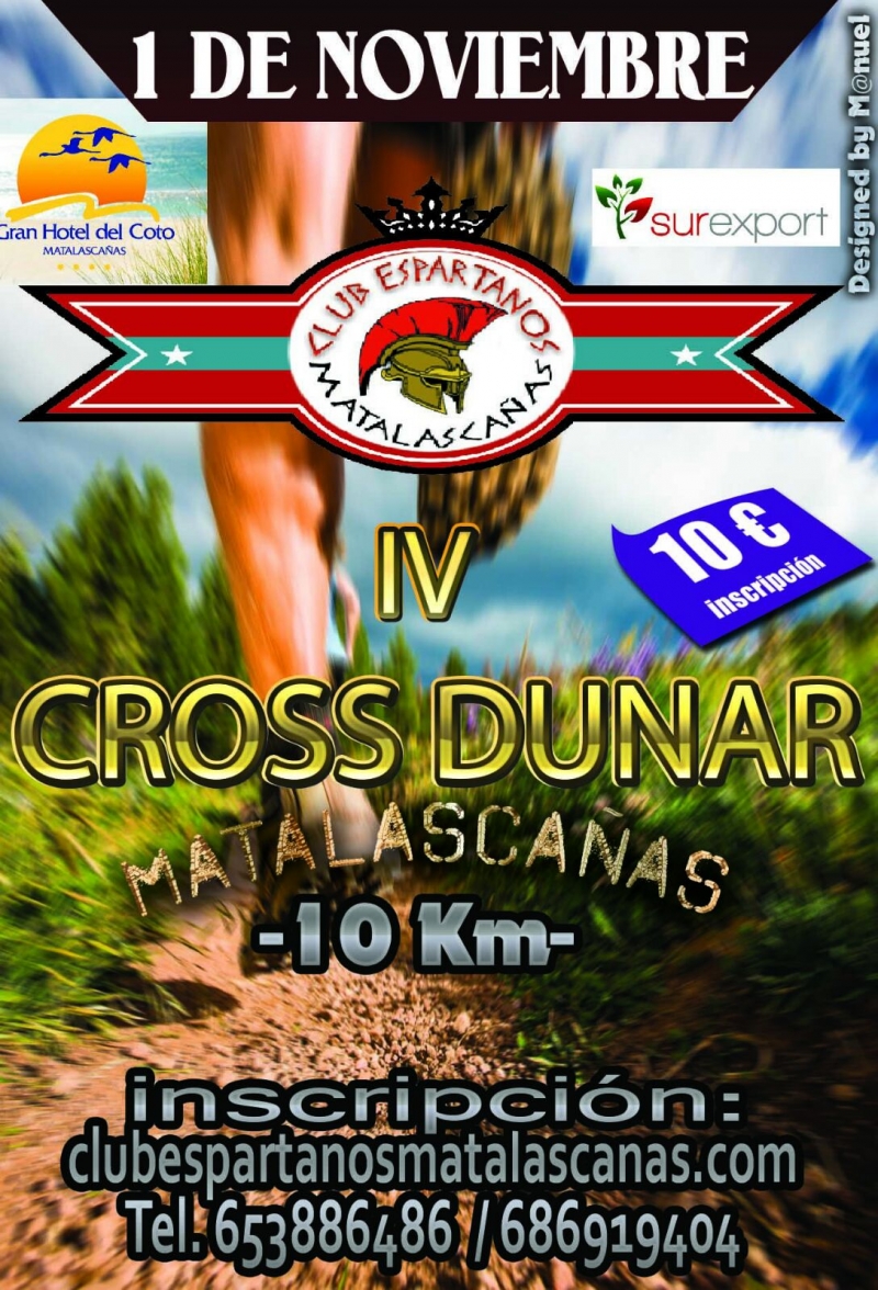 IV CROSS DUNAR DE MATALASCAÑAS - Register