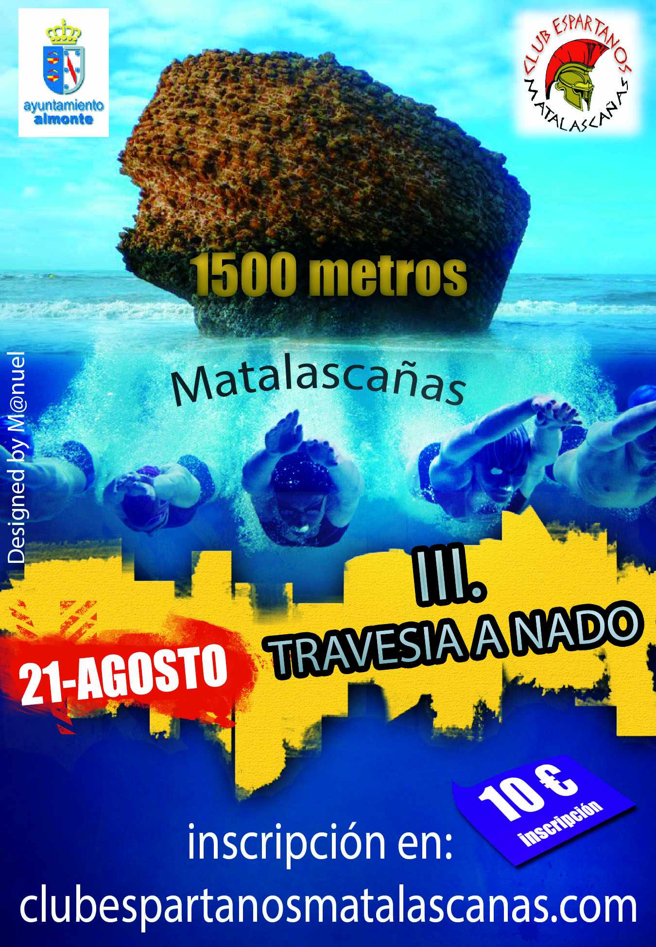 III TRAVESIA A NADO PLAYA DE MATALASCAÑAS - Inscríbete