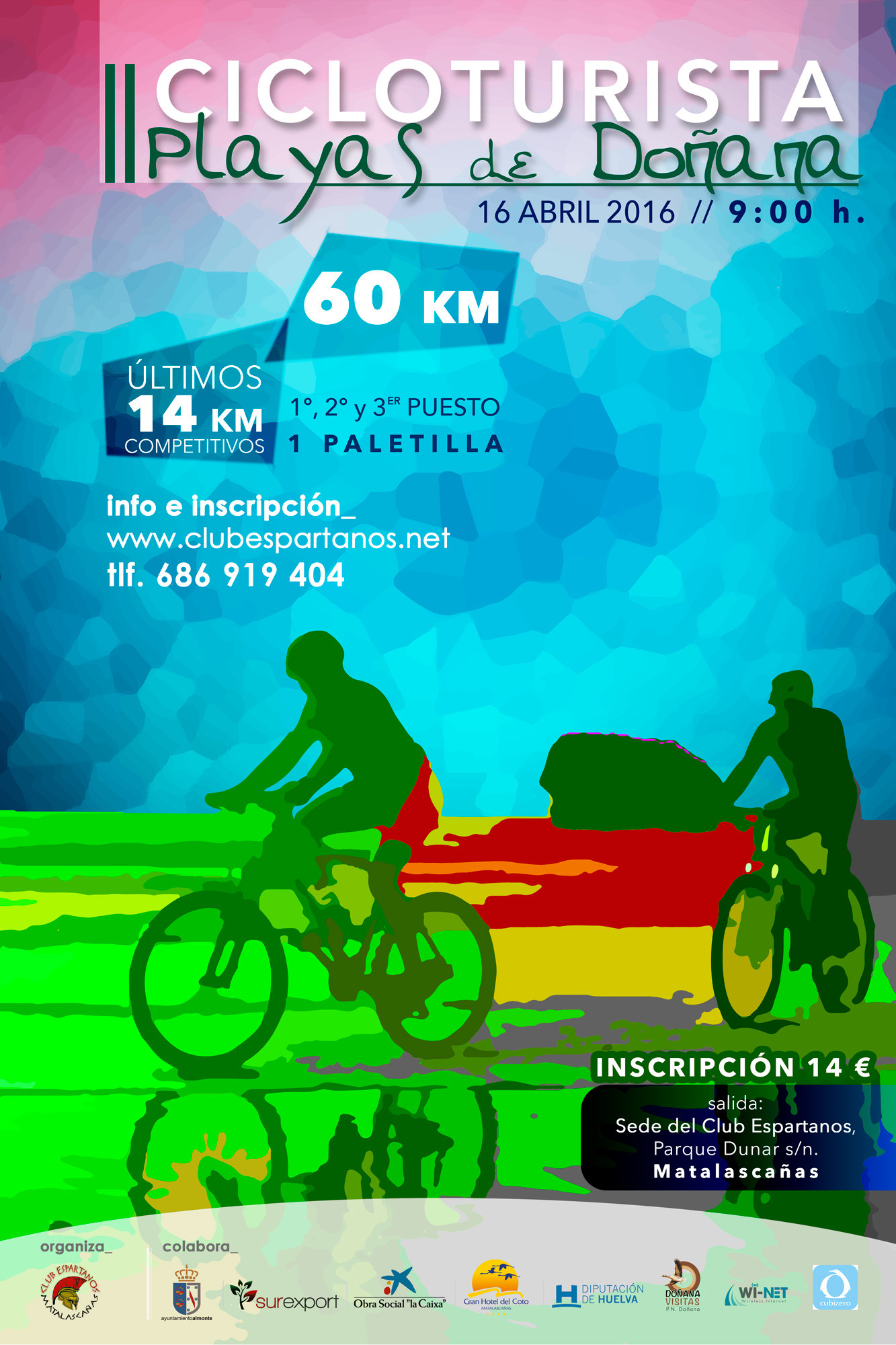 II CICLO-TURISTA PLAYAS DE DOÑANA - Inscriu-te