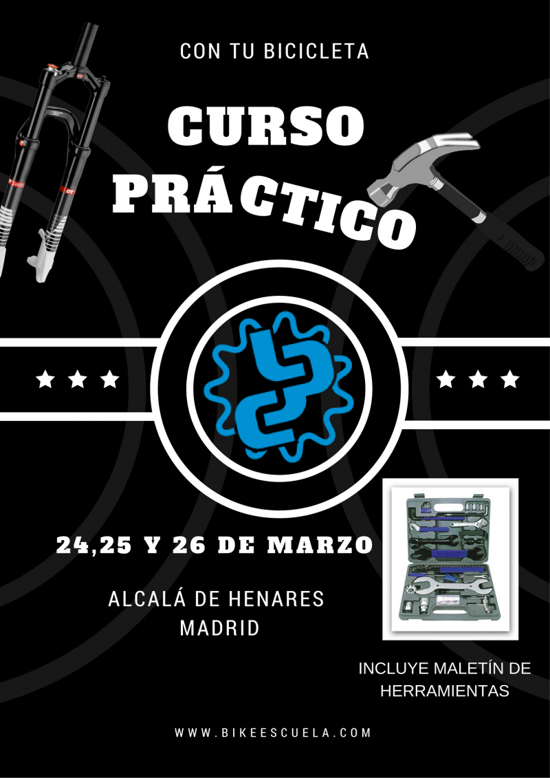 CURSO 5 TEÓRICO/PRACTICO  DE MECÁNICA DE BICICLETA 