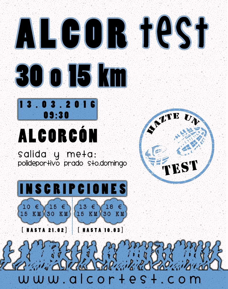 ALCORTEST-15/30 KM. - Inscríbete