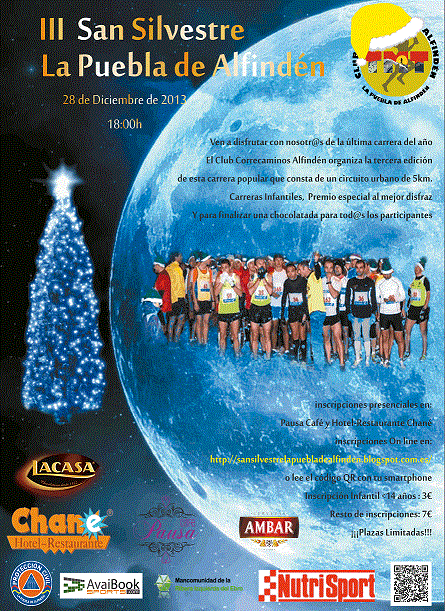 SAN SILVESTRE LA PUEBLA DE ALFINDÉN - Inscreva-se