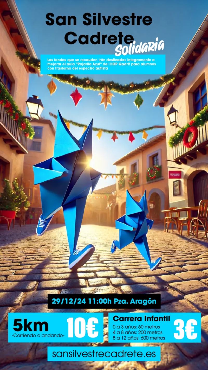 SAN SILVESTRE SOLIDARIA DE CADRETE - Inscríbete