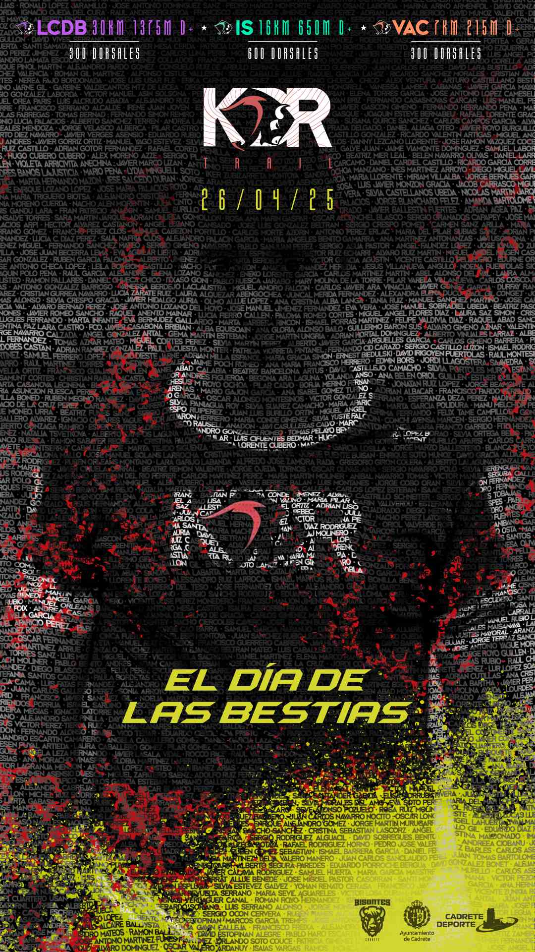 KDRTRAIL 2025: IS (INSTINTO SALVAJE) - Inscríbete
