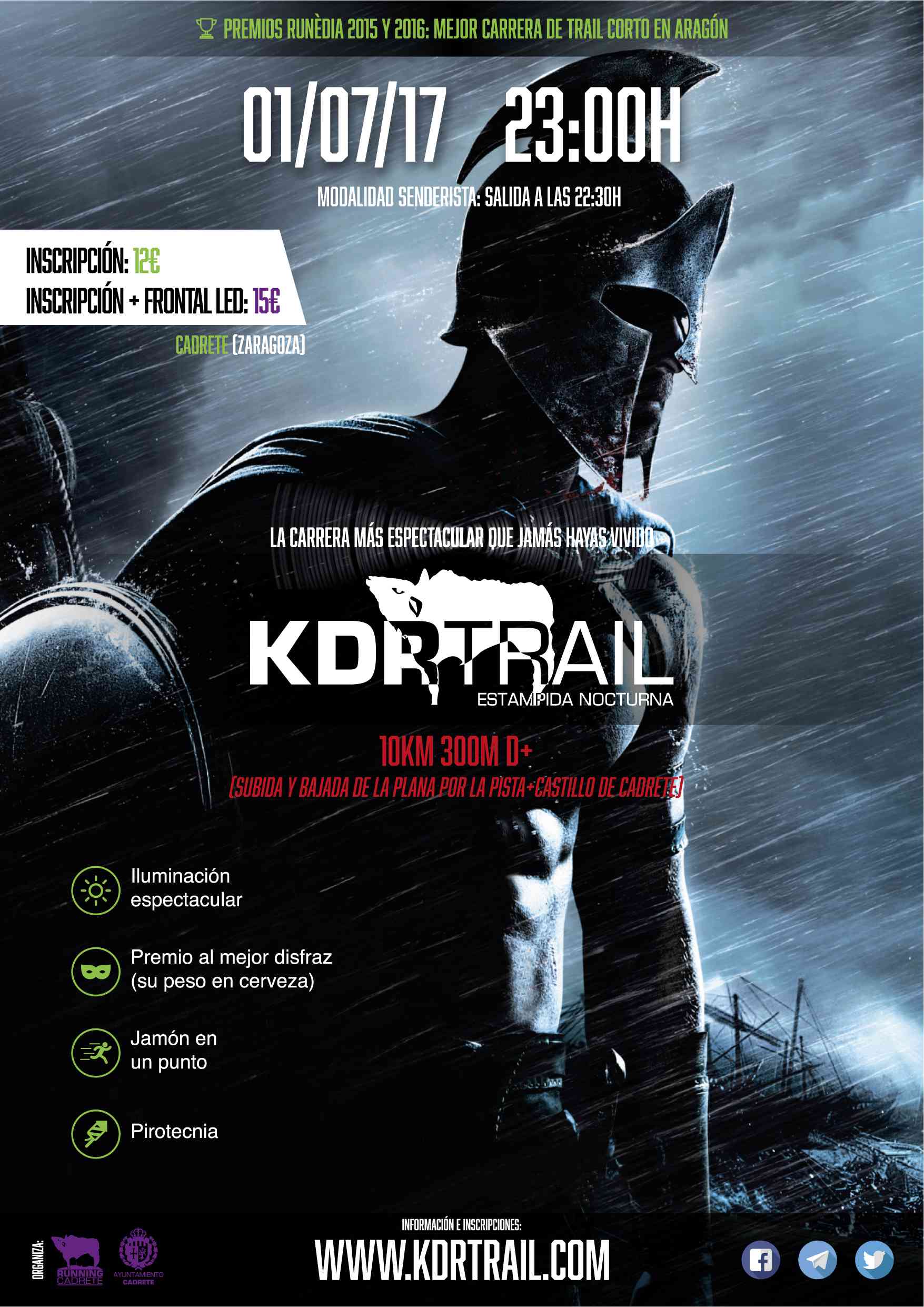 ESTAMPIDA NOCTURNA 2017 - Register