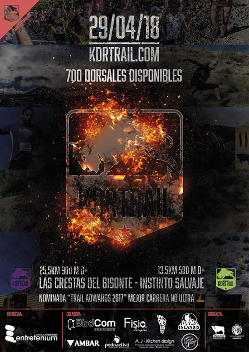 KDRTRAIL 2018: LAS CRESTAS DEL BISONTE - Inscreva-se