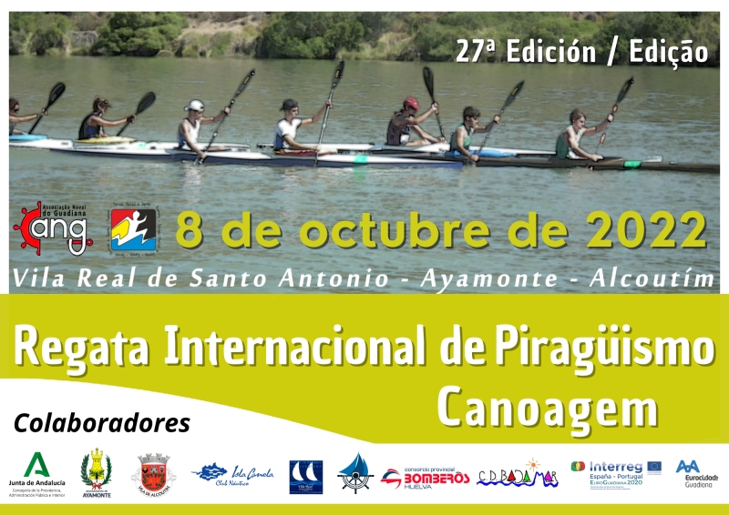 REGATA INTERNACIONAL DE PIRAGUISMO RÍO GUADIANA 2022 - Inscríbete