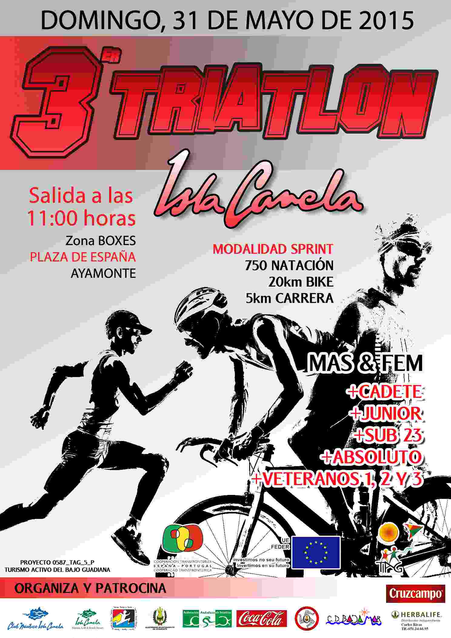 III TRIATLÓN ISLA CANELA - Register