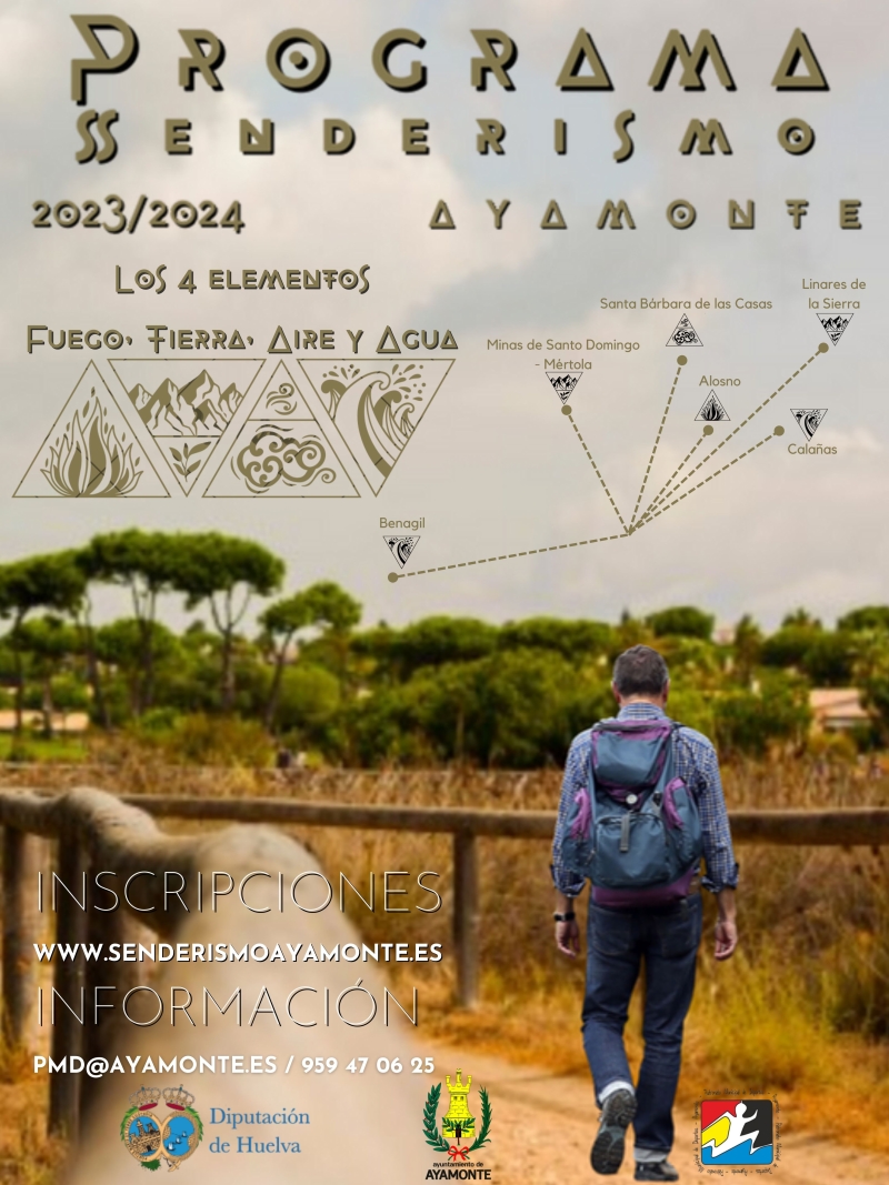 PROGRAMA DE RUTAS DE SENDERISMO 2023/2024 DEL PMD AYAMONTE - Register