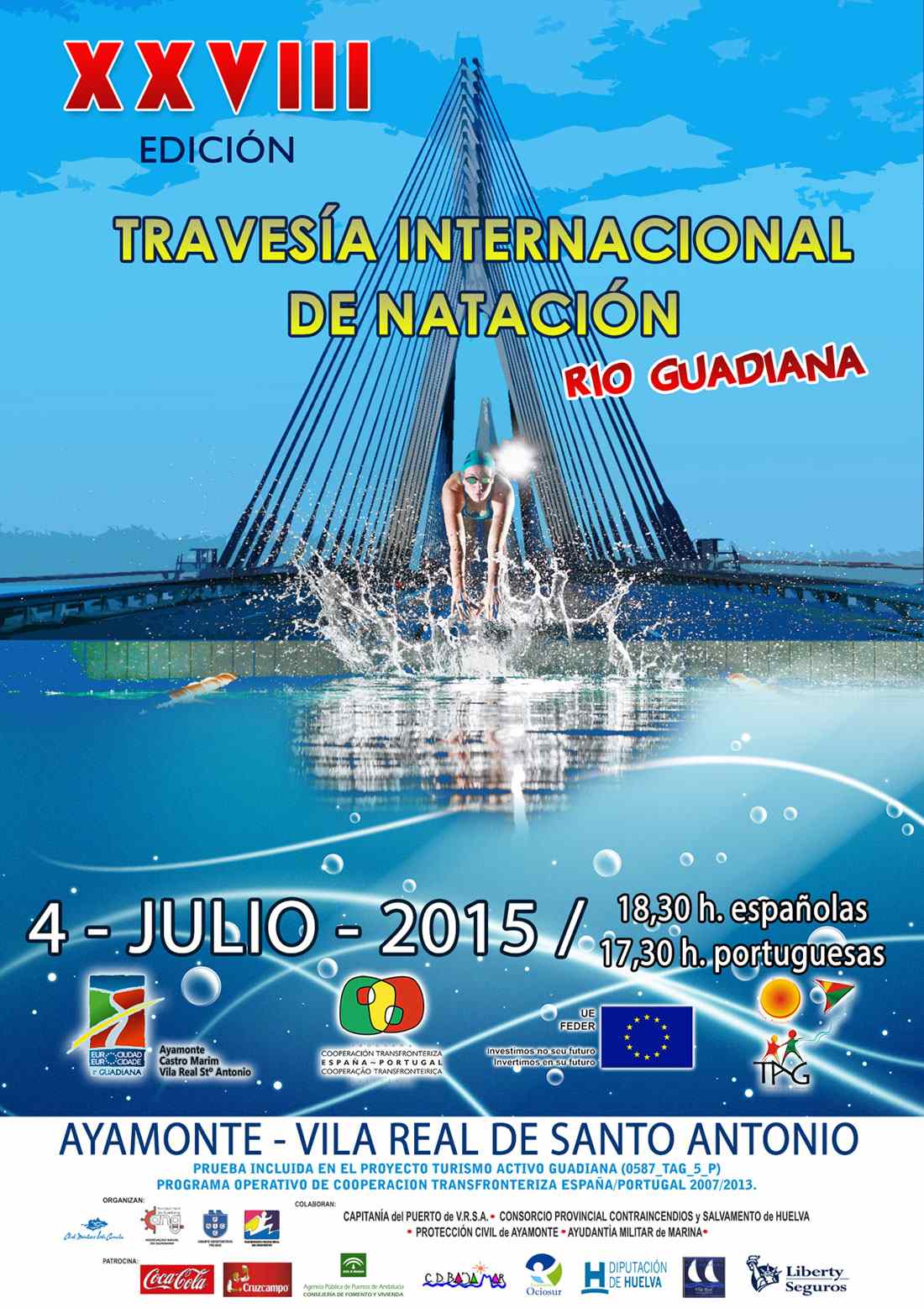 TRAVESÍA DE NATACIÓN RIO GUADIANA - Inscríbete