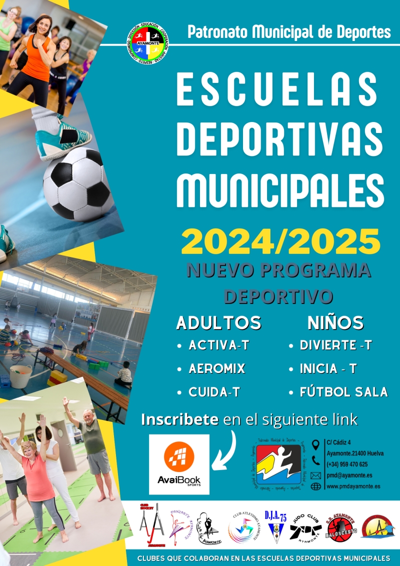 ESCUELAS DEPORTIVAS MUNICIPALES DE AYAMONTE - Inscríbete
