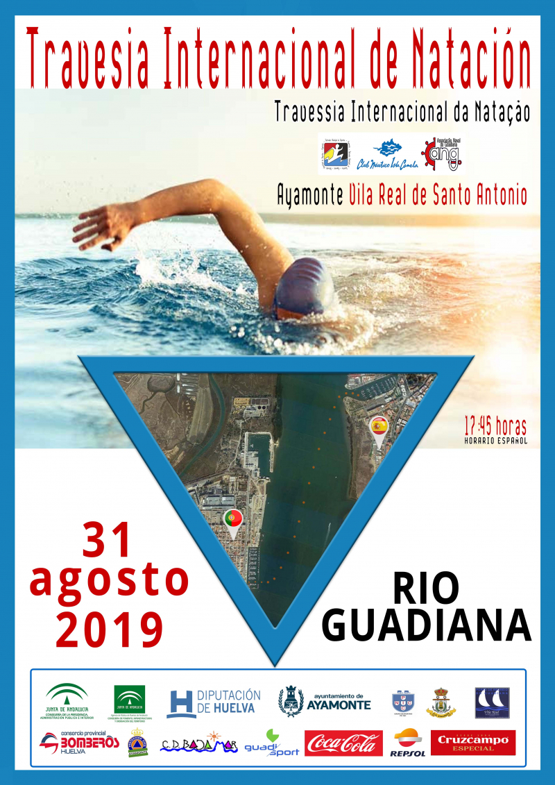 TRAVESÍA INTERNACIONAL DE NATACION  RIO GUADIANA  - Prijava