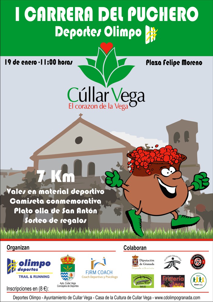 I CARRERA DEL PUCHERO - DEPORTES OLIMPO - Zur Anmeldung