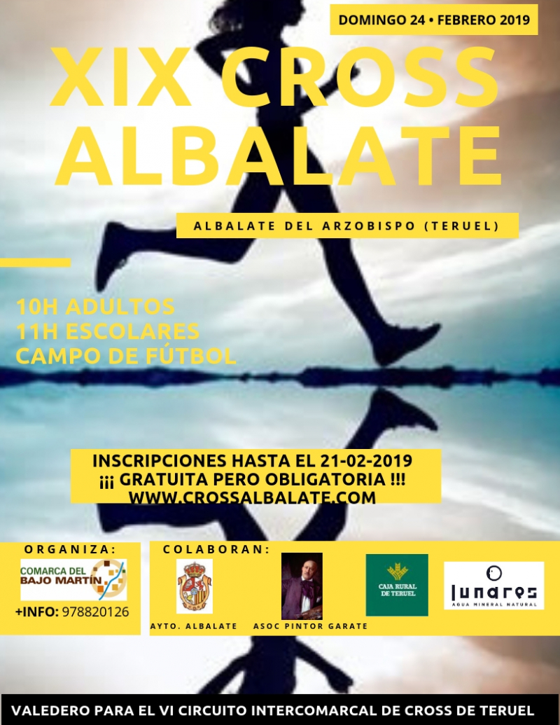 XIX CROSS DE ALBALATE   - Register