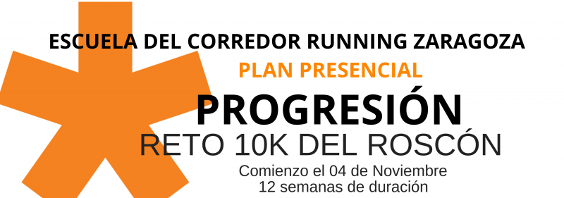 ENTRENAMIENTO PRESENCIAL PROGRESIÓN  - RETO 10K DEL ROSCÓN - Register