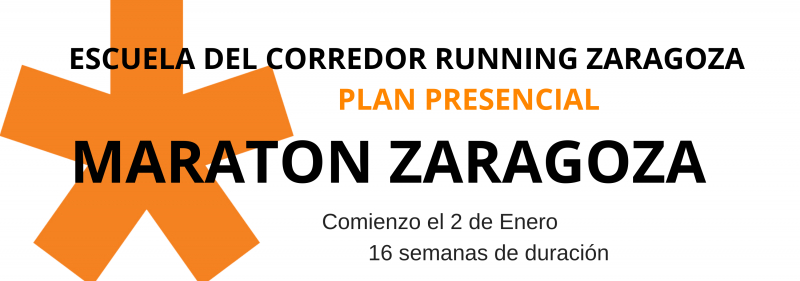 ENTRENAMIENTO PRESENCIAL AVANZADO MARATÓN ZARAGOZA 2020 - Zur Anmeldung