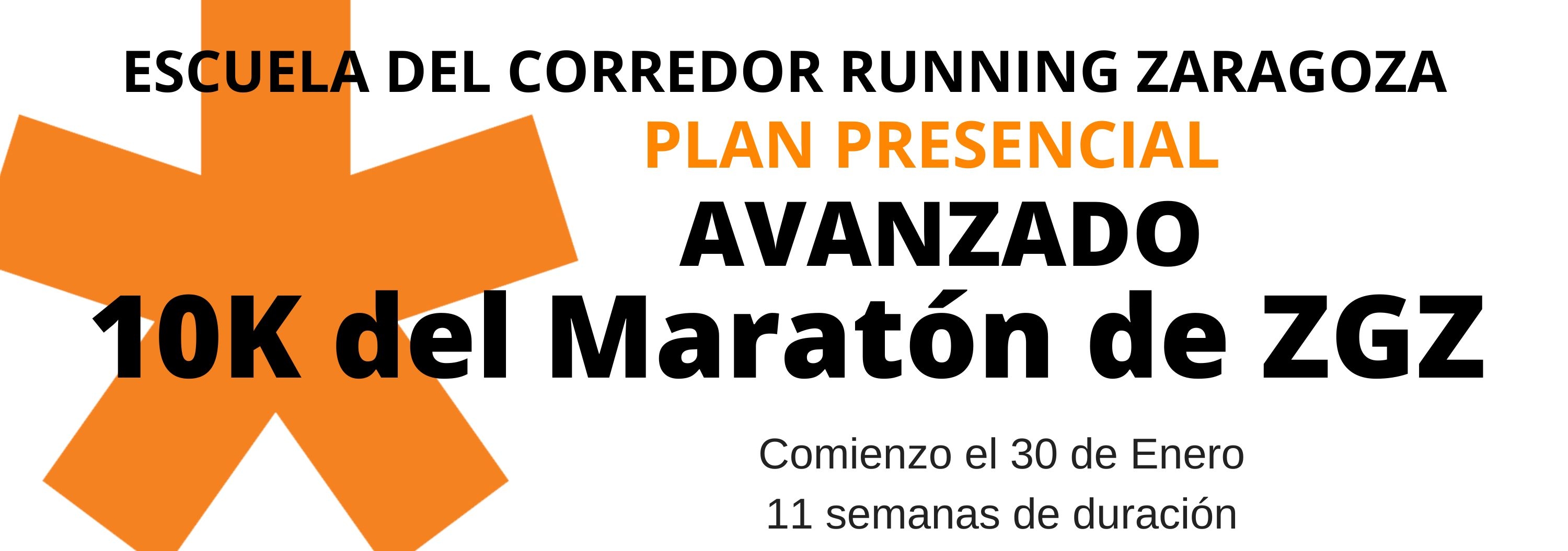 ENTRENAMIENTO AVANZADO 10K DEL MARATÓN DE ZARAGOZA - Inscreva-se