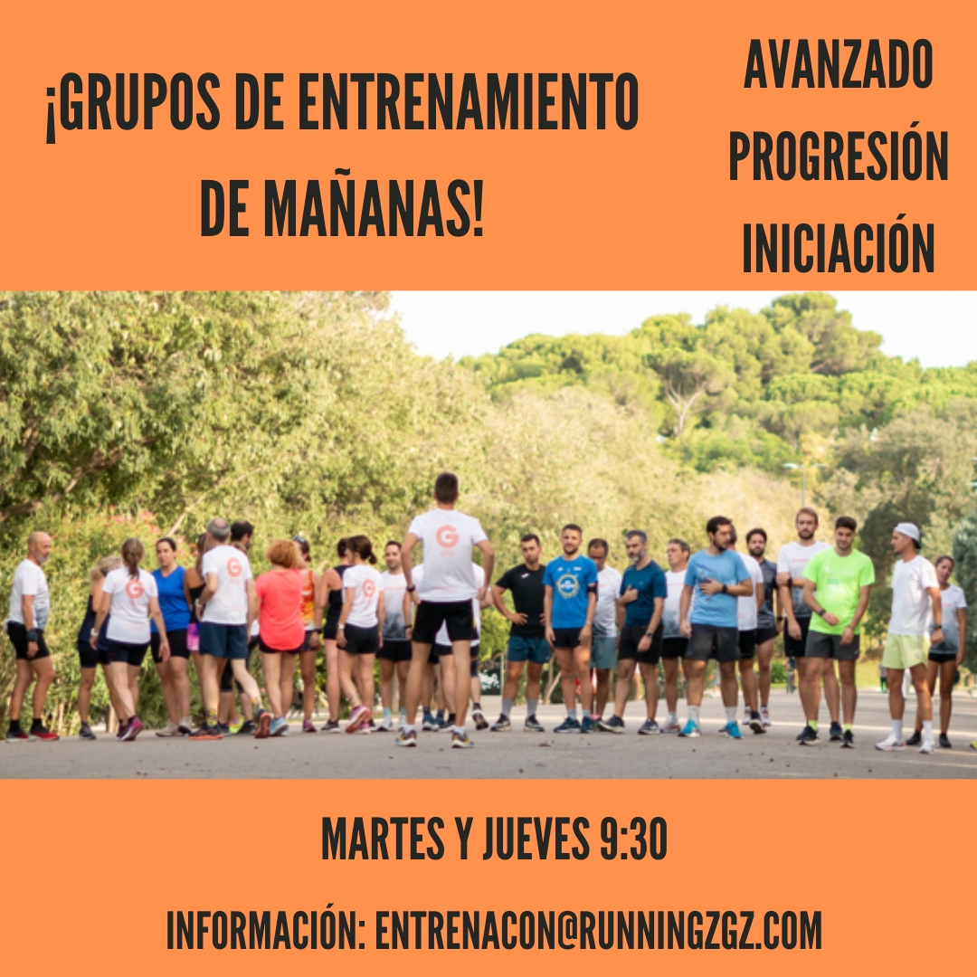 ENTRENAMIENTO PRESENCIAL MAÑANAS GRUPOS AVANZADO, PROGRESIÓN E INICIACIÓN - Inscreva-se