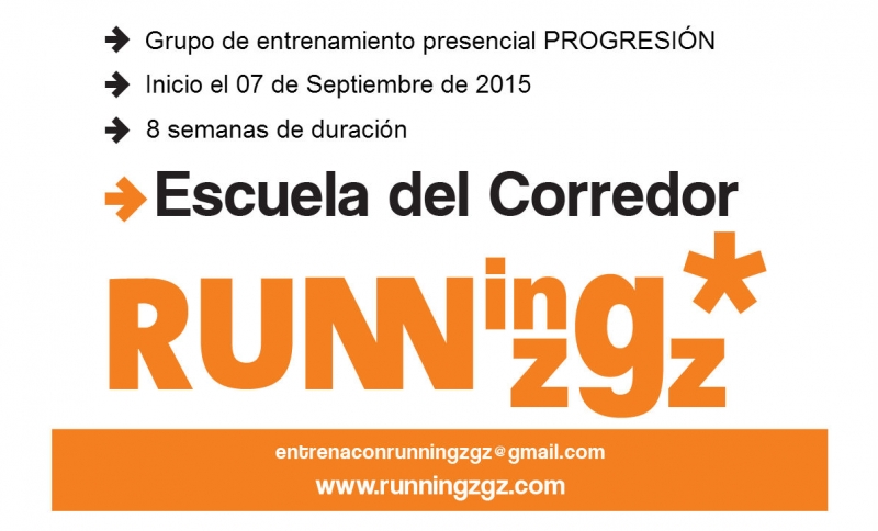 ENTRENAMIENTO PRESENCIAL PROGRESIÓN - SEPTIEMBRE 2015 - Inscríbete