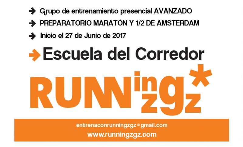 ENTRENAMIENTO PRESENCIAL MARATÓN Y 1/2 MARATON DE AMSTERDAM - Inscríbete