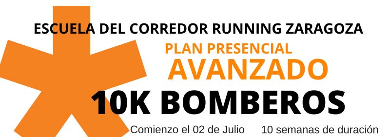 ENTRENAMIENTO PRESENCIAL 10K BOMBEROS - Inscríbete