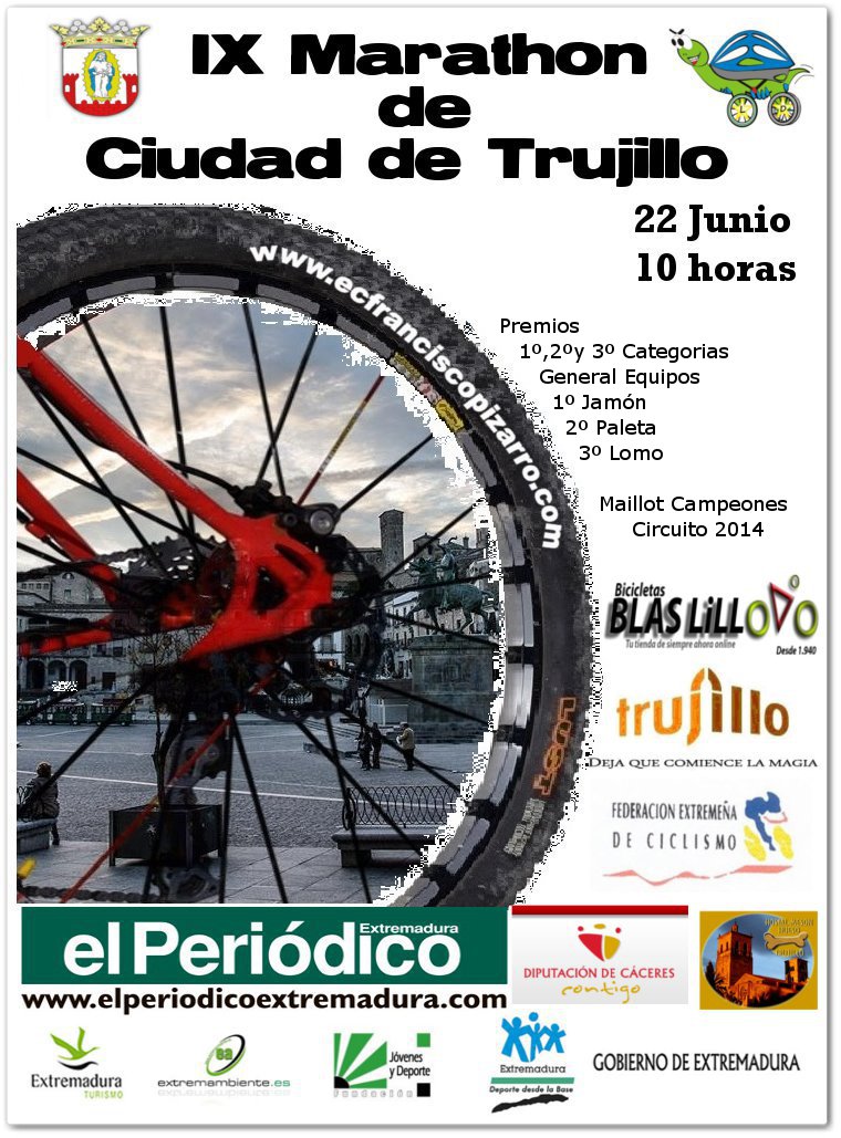 IX MARATON CIUDAD DE TRUJILLO - Inscríbete
