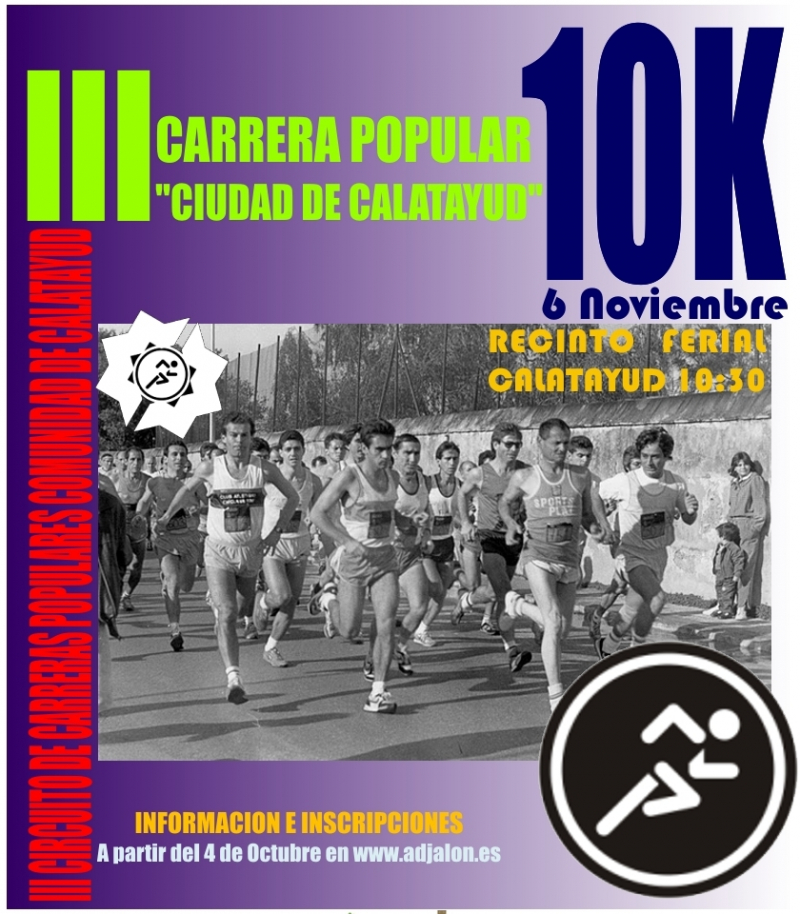 10K CIUDAD DE CALATAYUD - Inscríbete