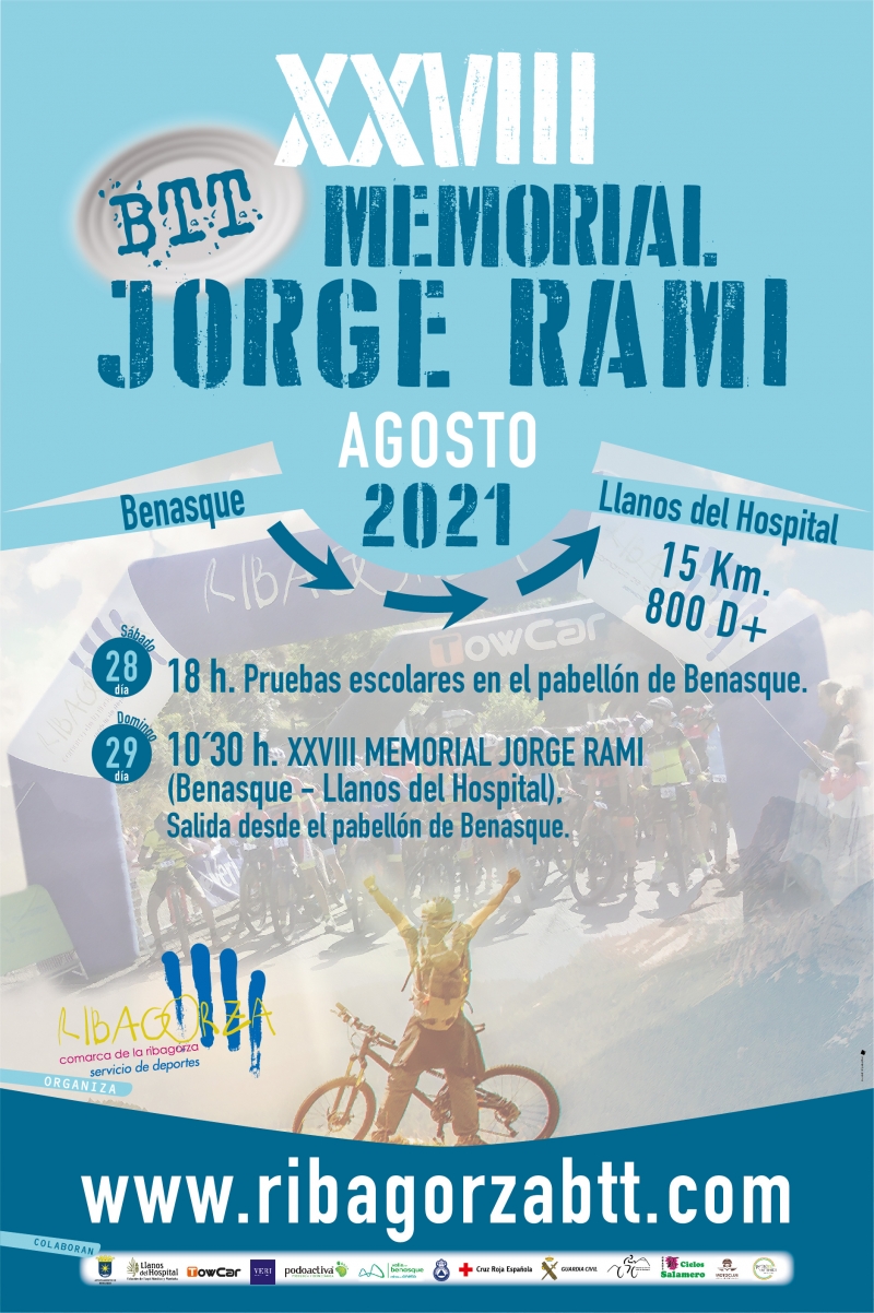 XXVIII MEMORIAL JORGE RAMI BTT BENASQUE - LLANOS DEL HOSPITAL - Inscriu-te