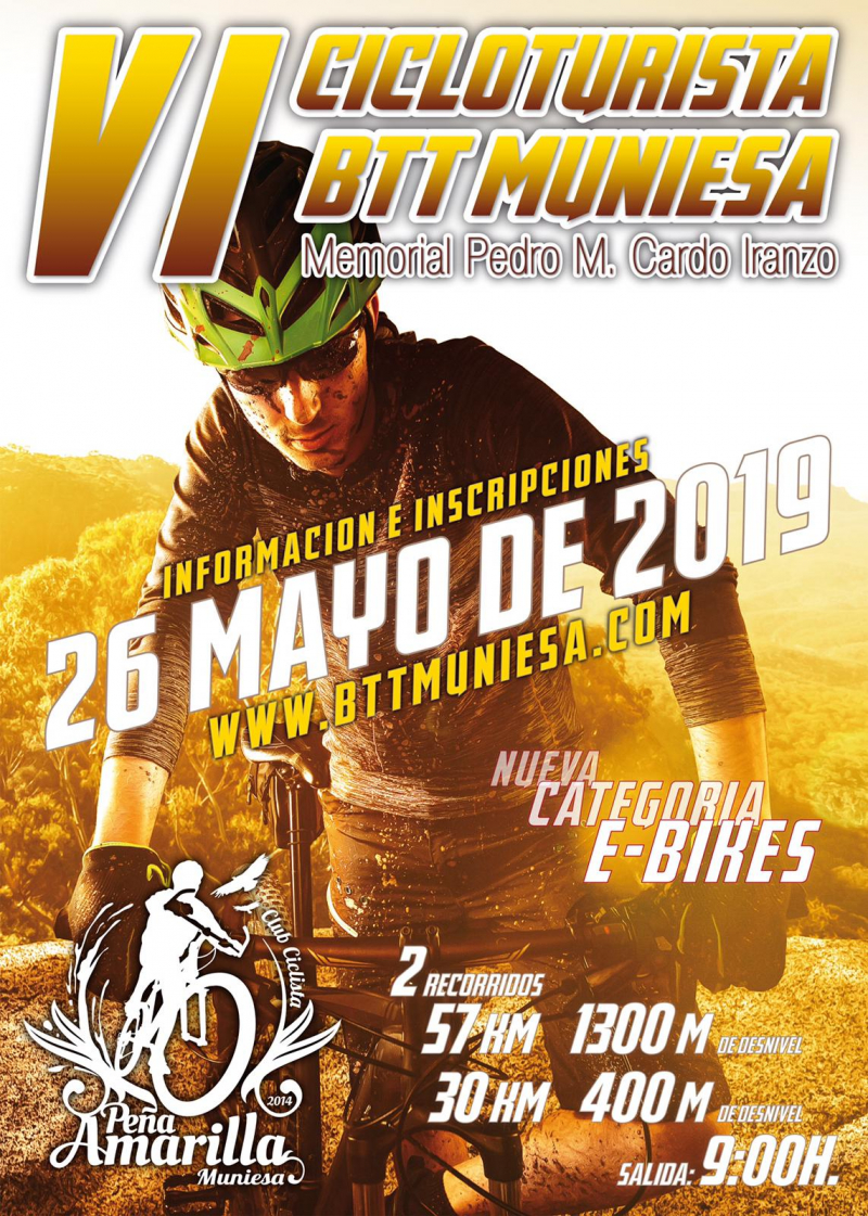 VI BTT MUNIESA  - Register