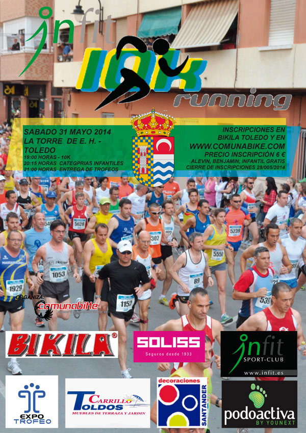INFIT 10K RUNNING  - LA TORRE DE ESTEBAN HAMBRAN - Register