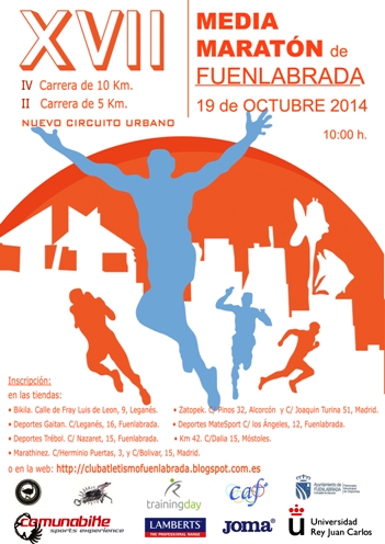 XXVI MEDIA MARATÓN DE FUENLABRADA - Inscríbete