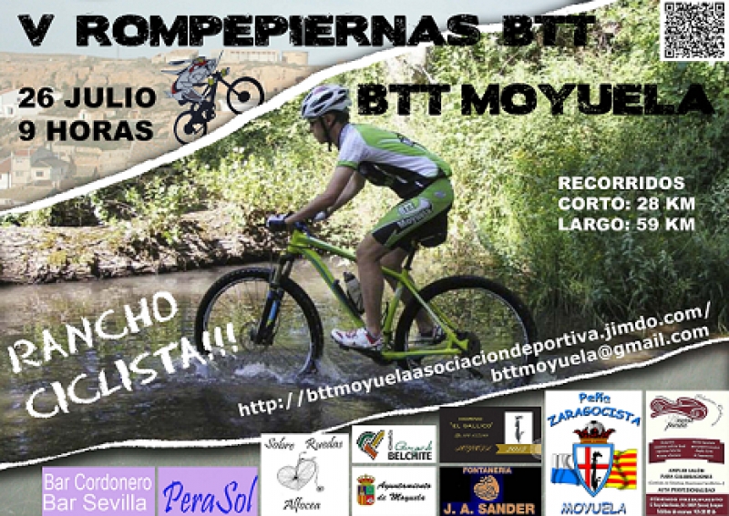 V ROMPEPIERNAS BTT MOYUELA  - Register