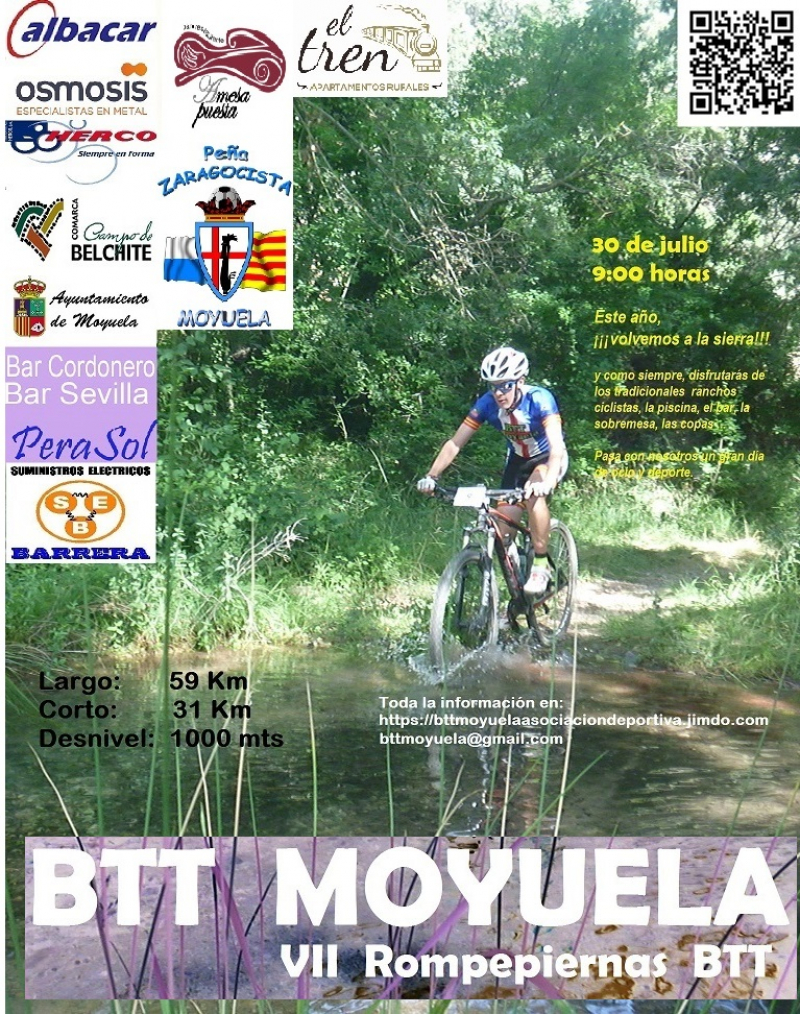 VII ROMPEPIERNAS BTT MOYUELA    - Inscriu-te