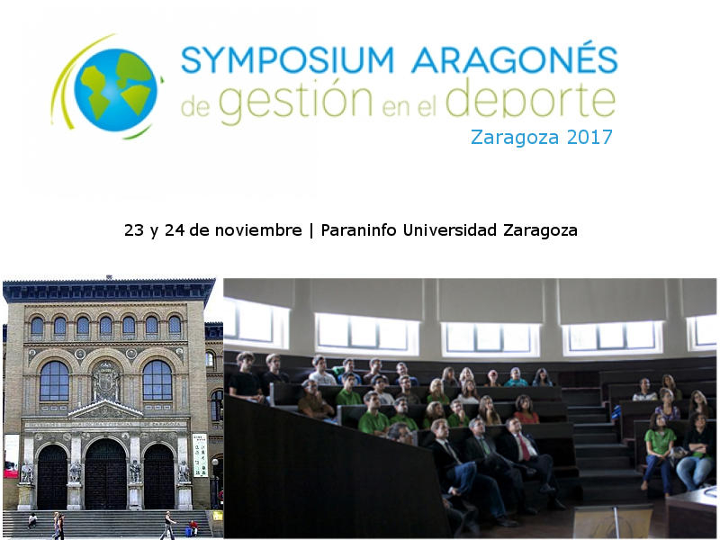 IV SYMPOSIUM ARAGONÉS DE GESTIÓN EN EL DEPORTE - Inscriu-te