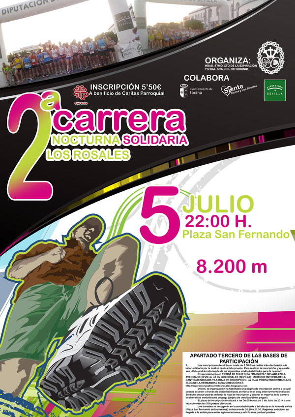 II CARRERA SOLIDARIA NOCTURNA LOS ROSALES - Inscríbete