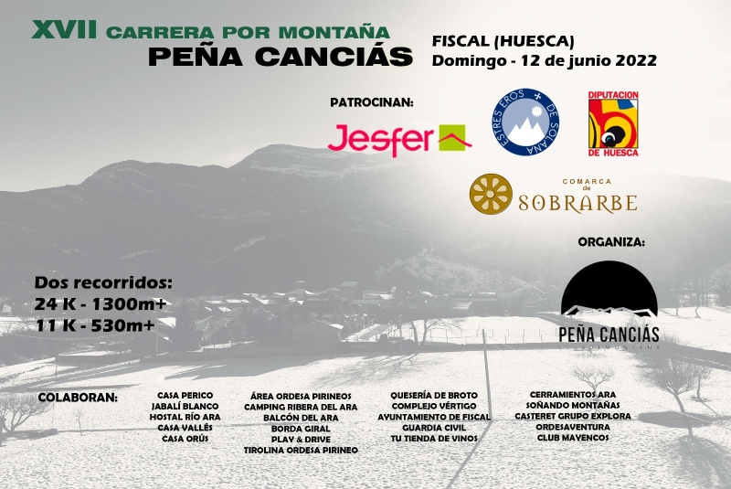 XVII CARRERA POR MONTAÑA PEÑA CANCIÁS - Inskriba zaitez
