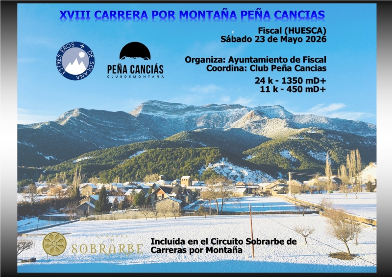 XVIII CARRERA POR MONTAÑA PEÑA CANCIÁS - Inscríbete