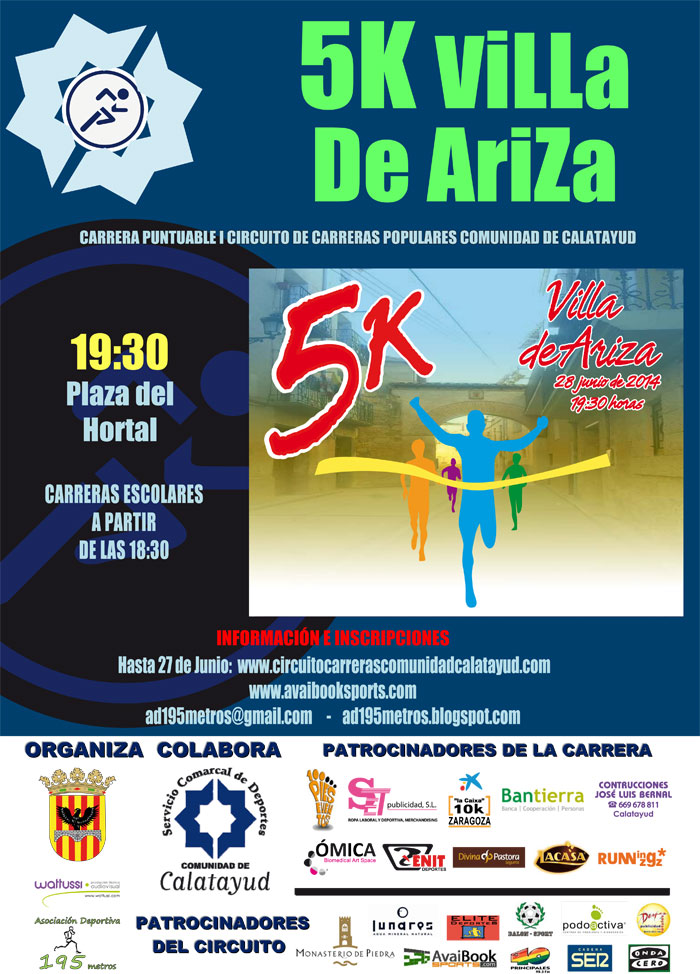 5K VILLA DE ARIZA - Inscríbete