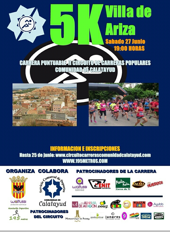 5K VILLA DE ARIZA - Iscriviti