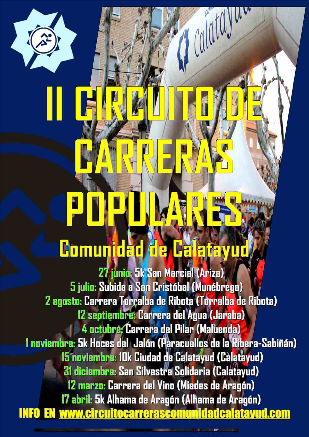 II CIRCUITO DE CARRERAS POPULARES DE LA COMARCA DE CALATAYUD - Register