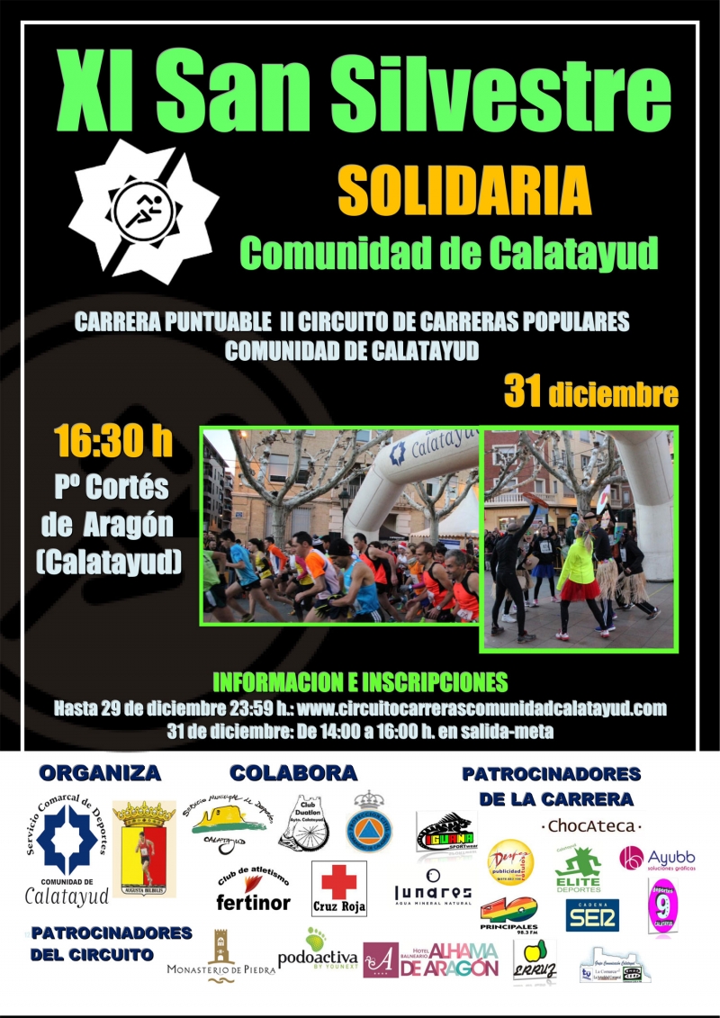 SAN SILVESTRE SOLIDARIA (CALATAYUD)  - Register
