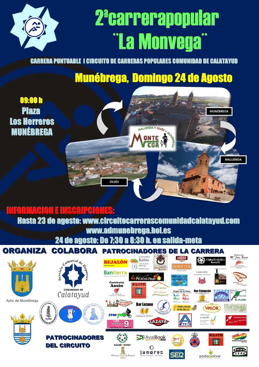 LA MONVEGA - 27 KM - Zur Anmeldung