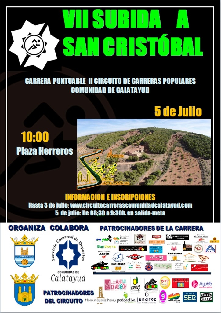 VII SUBIDA A SAN CRISTÓBAL (MUNÉBREGA)  - Inskriba zaitez