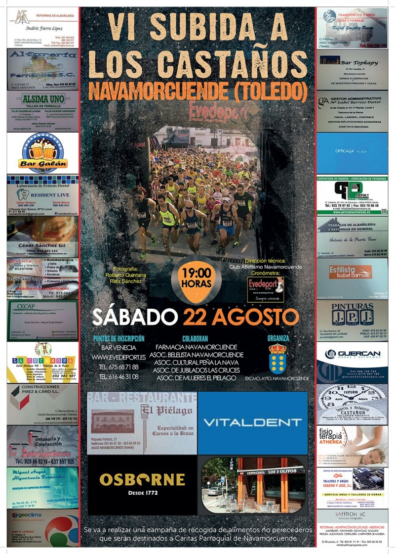 VI SUBIDA A LOS CASTAÑOS  - Inscríbete