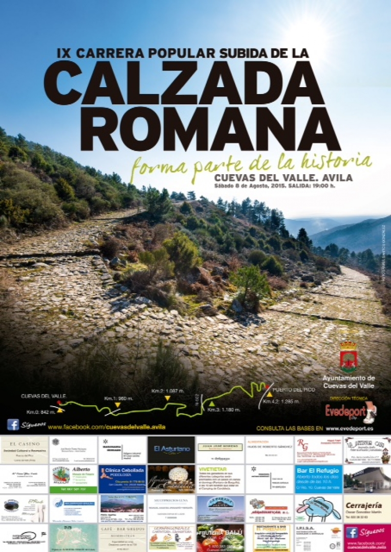 IX SUBIDA POR LA CALZADA ROMANA DE GREDOS - Inscríbete