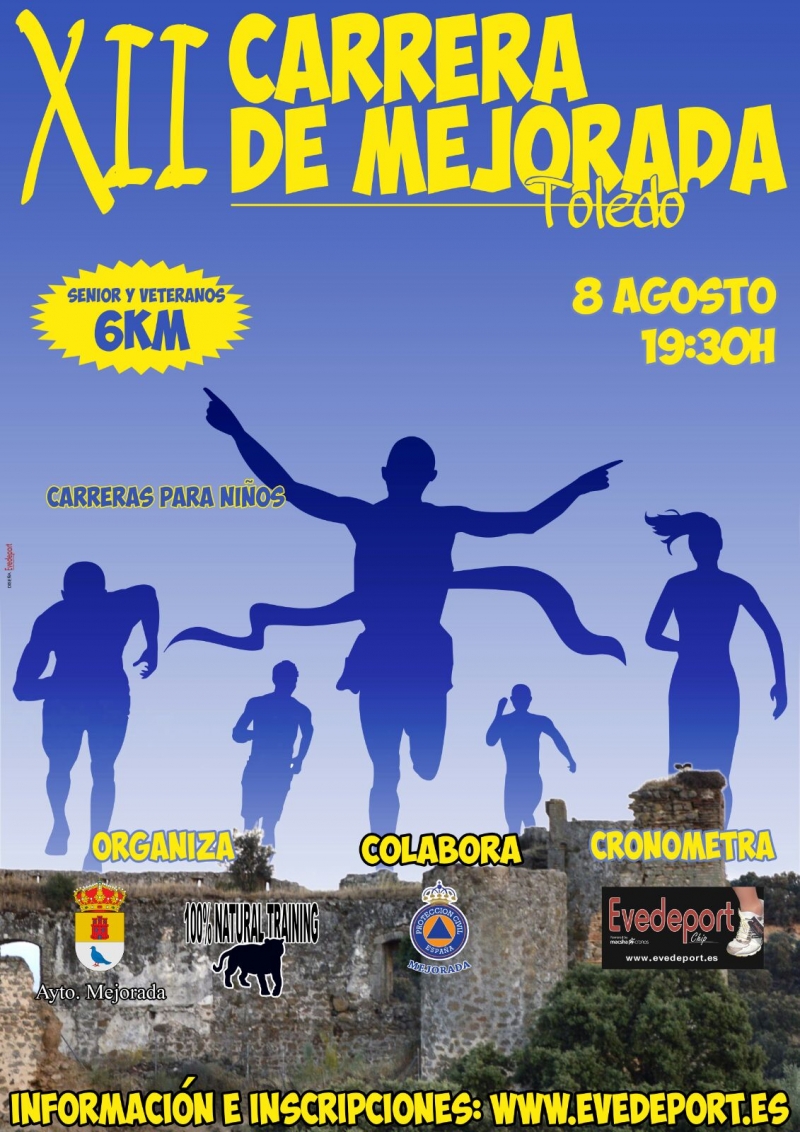 XII CARRERA POPULAR DE MEJORADA - Register