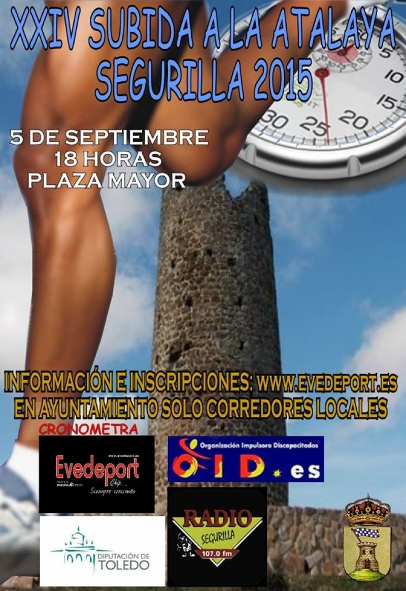 XXIV SUBIDA A LA ATALAYA DE SEGURILLA - Iscriviti
